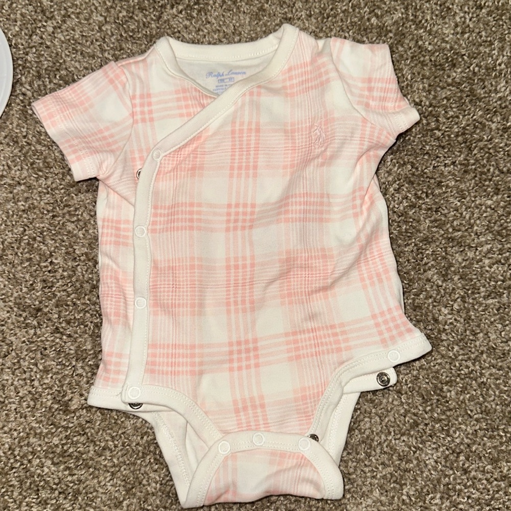 3 month onesie Ralph Lauren
